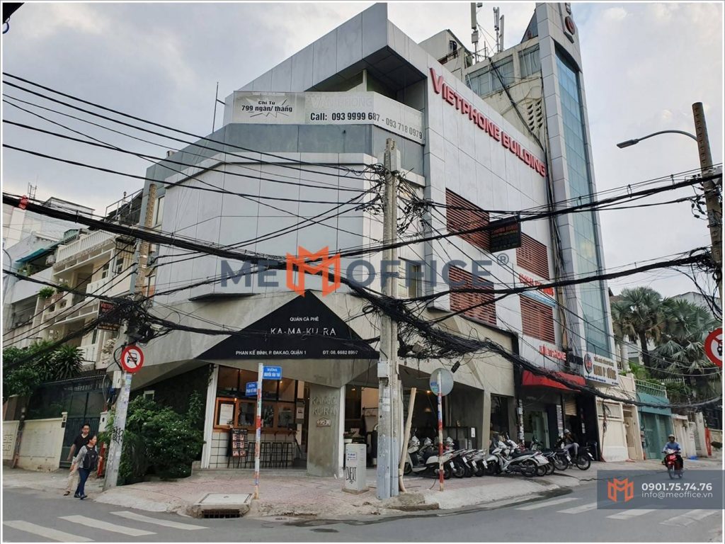 Tổng quan văn phòng cho thuê Vietphone Building Phan Kế Bính (21 Phan Kế Bính, Phường Đa Kao, Quận 1) - Hotline 0901.75.74.76