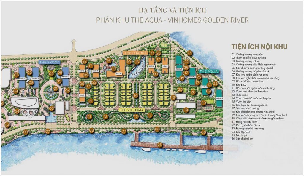 Sơ đồ văn phòng cho thuê Vinhomes Golden River (2 Tôn Đức Thắng, Phường Bến Nghé, Quận 1) - Hotline 0901.75.74.76