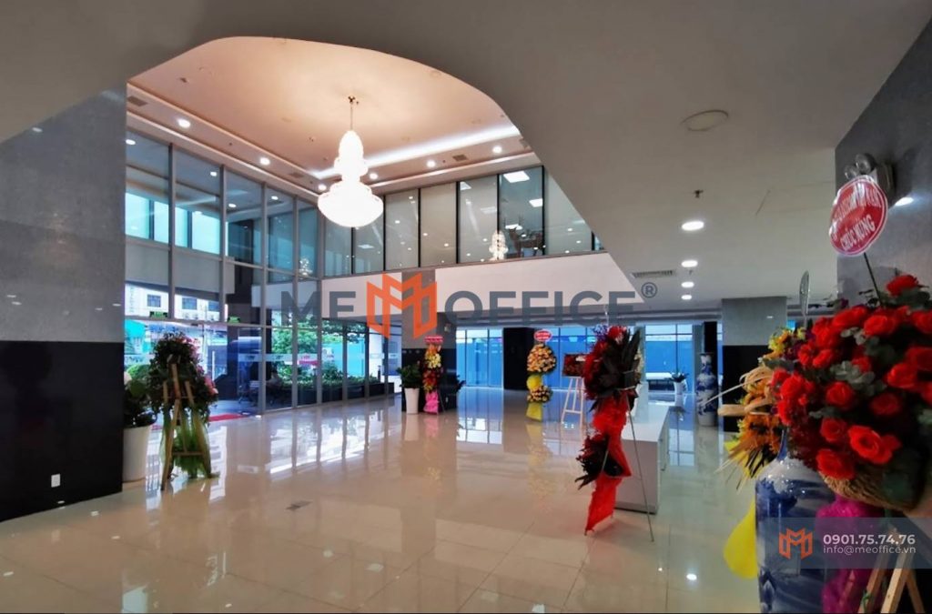 Sảnh lễ tân văn phòng cho thuê VTV Tower (9 Nguyễn Thị Minh Khai, Phường Bến Nghé, Quận 1) - Hotline 0901.75.74.76