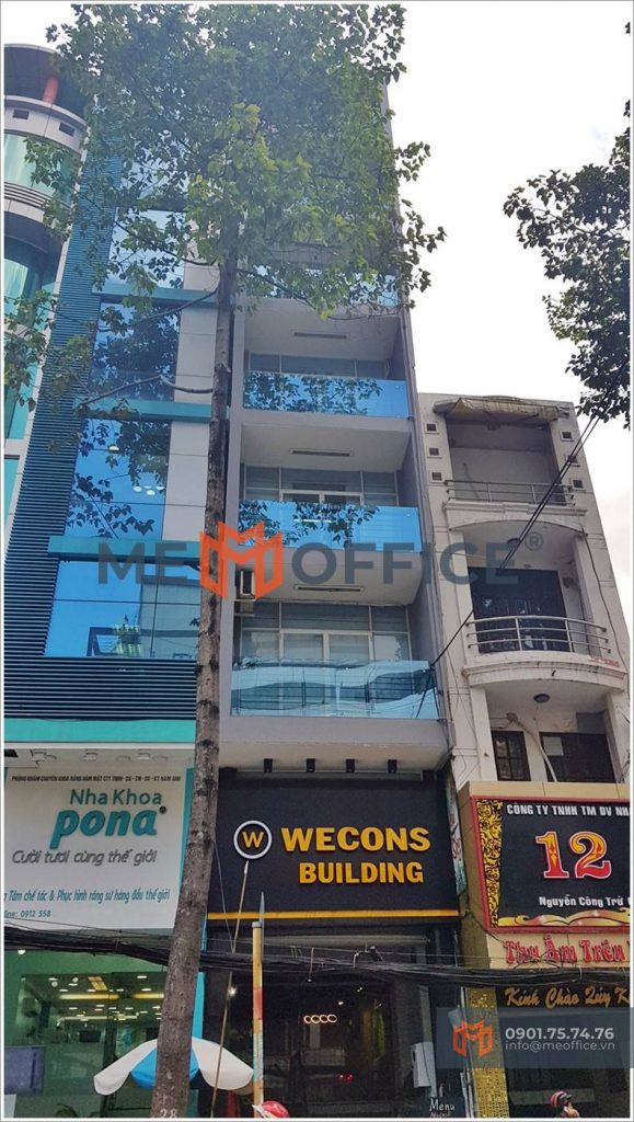Tổng quan văn phòng cho thuê Wecons Building (126 Nguyễn Công Trứ, Phường Nguyễn Thái Bình, Quận 1) - Hotline 0901.75.74.76
