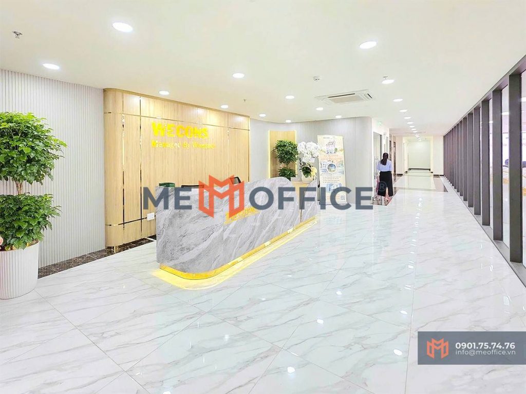 Sảnh lễ tân văn phòng cho thuê DATC Building - 154 Nam Kỳ Khởi Nghĩa, Phường Sài Gòn, TP.HCM (P. Bến Nghé, Q1) - Hotline 0901.75.74.76