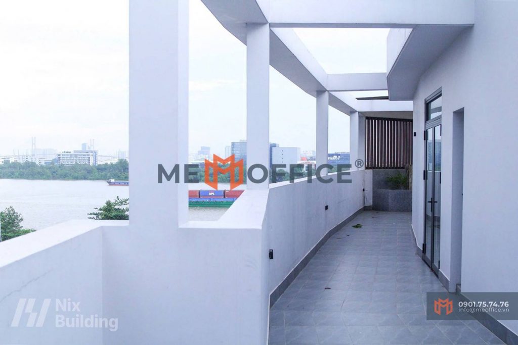 Hành lang văn phòng cho thuê NIX Building - 01 Bát Nàn, Phường Bình Trưng, TP.HCM (P. Bình Trưng Tây, Quận 2) - Hotline 0901.75.74.76