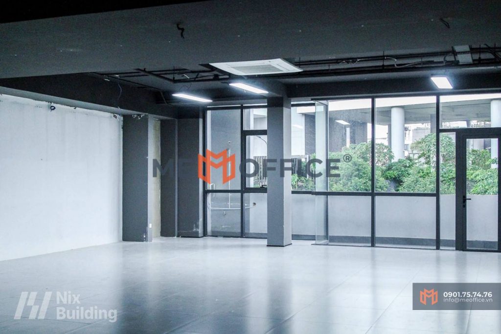 Sàn trống văn phòng cho thuê NIX Building - 01 Bát Nàn, Phường Bình Trưng, TP.HCM (P. Bình Trưng Tây, Quận 2) - Hotline 0901.75.74.76