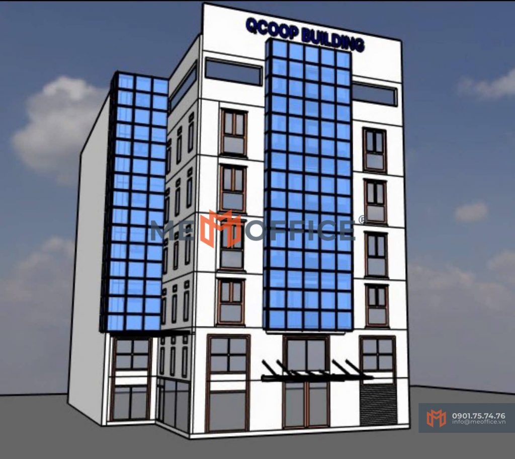 Tổng quan văn phòng cho thuê QCoop Building Nguyễn Thiện Thuật - 21 Nguyễn Thiện Thuật, Phường Bình Thạnh, TP.HCM (P14, BTh) - Hotline 0901.75.74.76