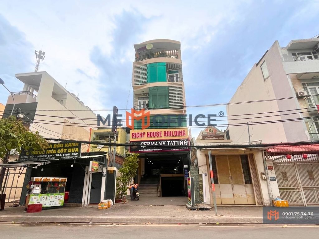 Tổng quan văn phòng cho thuê Richy House Building - 50 Lâm Văn Bền, Phường Tân Phong, TP.HCM (P. Tân Kiểng, Q7) - Hotline 0901.75.74.76