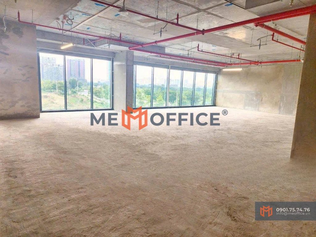 Sàn trống văn phòng cho thuê The Crest Office (Lô 1.13, KĐT Thủ Thiêm, Phường An Khánh, TP.HCM) - Hotline 0901.75.74.76