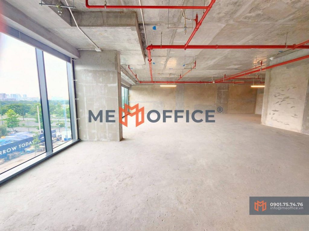 Sàn trống văn phòng cho thuê The Crest Office (Lô 1.13, KĐT Thủ Thiêm, Phường An Khánh, TP.HCM) - Hotline 0901.75.74.76
