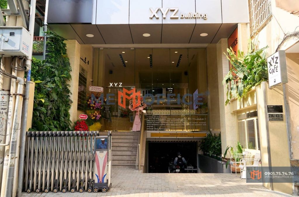 Tổng quan văn phòng cho thuê XYZ Building - 236.43.2 Điện Biên Phủ, Phường Gia Định, TP.HCM (Phường17, Quận Bình Thạnh) - Hotline 0901.75.74.76