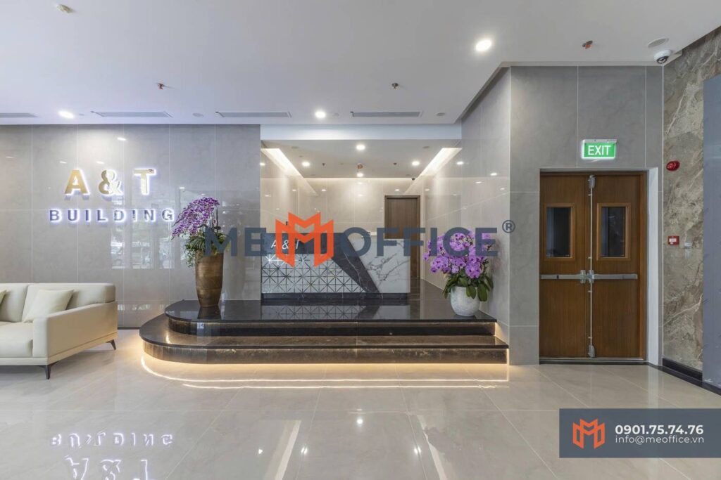 Tổng quan văn phòng cho thuê A&T Building - 171 Hai Bà Trưng, Phường Xuân Hoà, TP.HCM (P. Võ Thị Sáu, Q3) - Hotline 0901.75.74.76