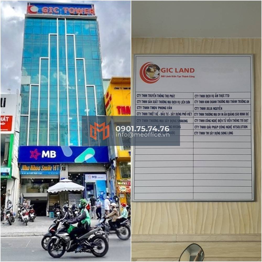 Văn phòng ảo Quận 10 tại GIC Tower 327-329 Tô Hiến Thành, Phường Hòa Hưng, TP.HCM