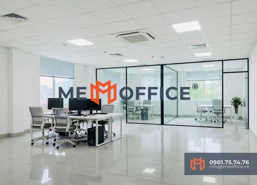 Sàn trống văn phòng cho thuê M.O.R.E 2A1-2A2 Nguyễn Thị Minh Khai - Phường Tân Định, TP.HCM (P. Đa Kao, Q1) - Hotline 0901.75.74.76