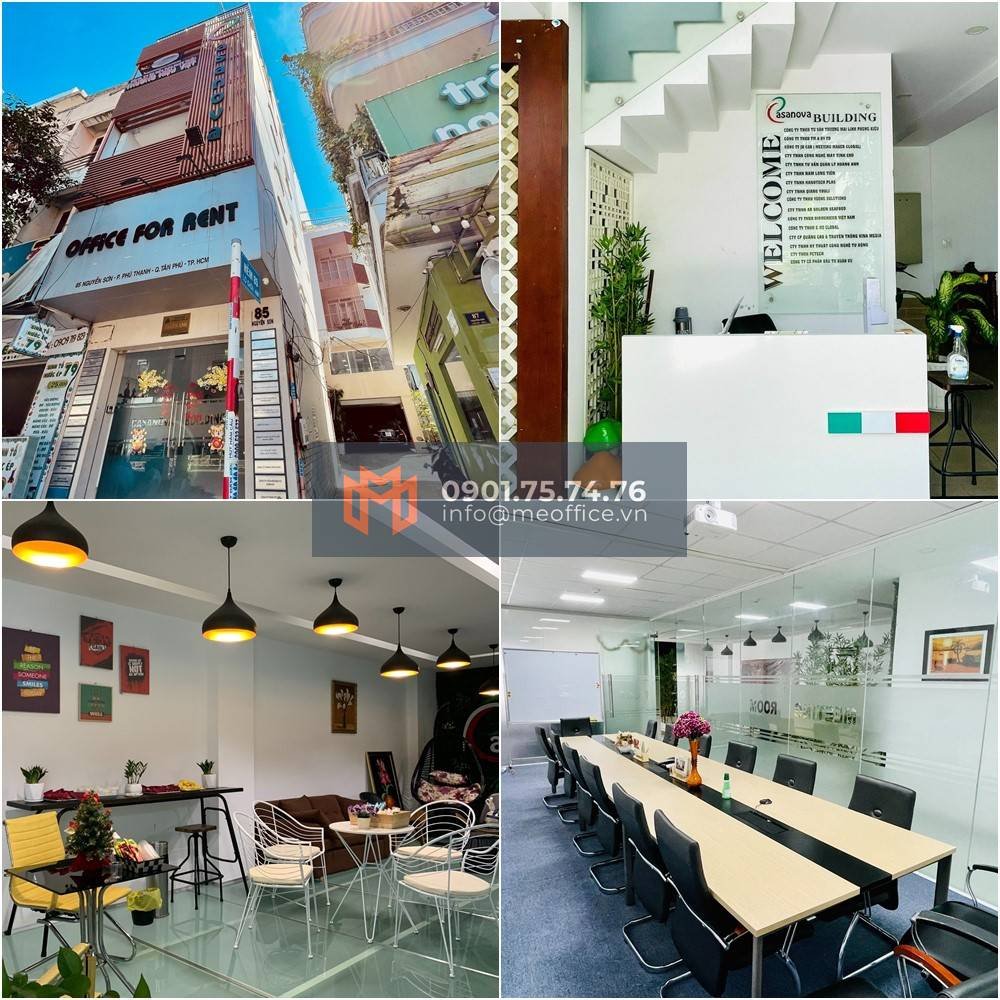 Văn phòng ảo Casanova Building, 85-85.1A Nguyễn Sơn, Phường Phú Thạnh, TP.HCM