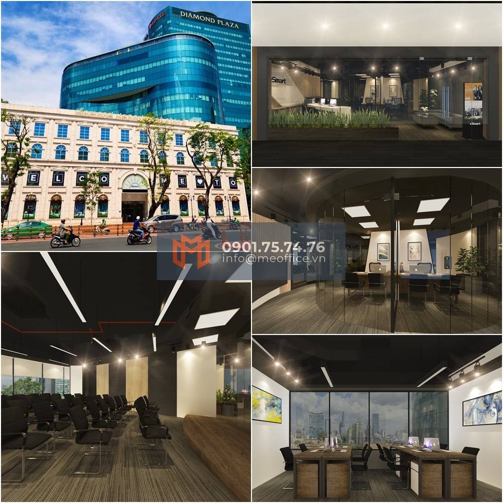 Văn phòng ảo Quận 1 tại Diamond Plaza, 34 Lê Duẩn, Phường Sài Gòn, TP.HCM