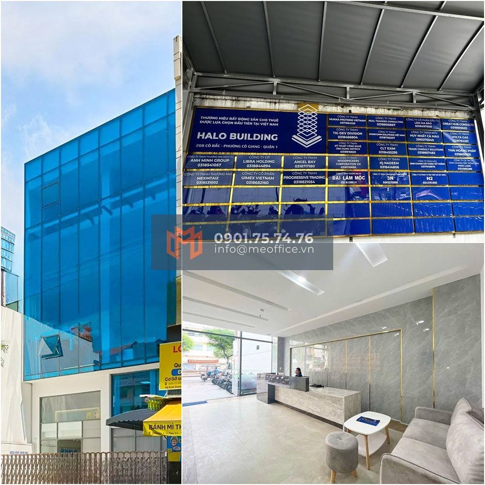 Văn phòng ảo Quận 1 tại Halo 208 Cô Bắc, Phường Cầu Ông Lãnh, TP.HCM