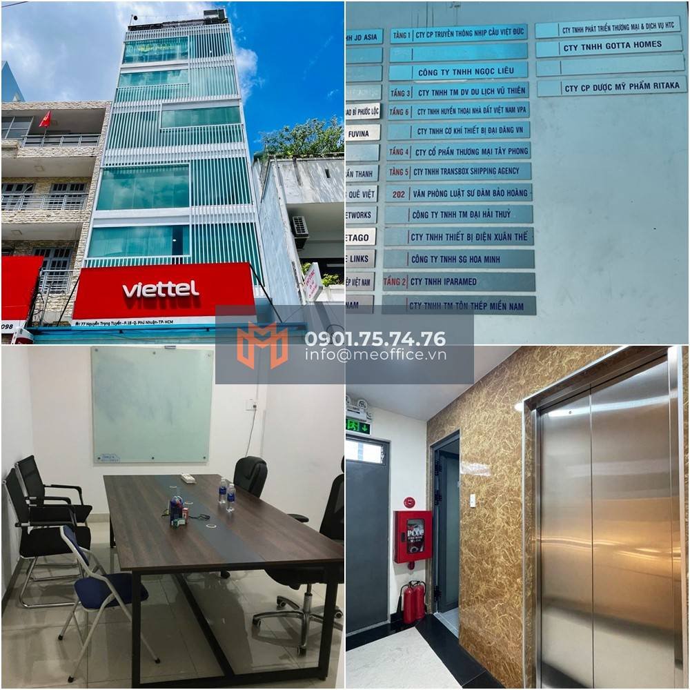 Văn phòng ảo Quận Phú Nhuận JD Office 77 Nguyễn Trọng Tuyển, Phường Cầu Kiệu, TP.HCM