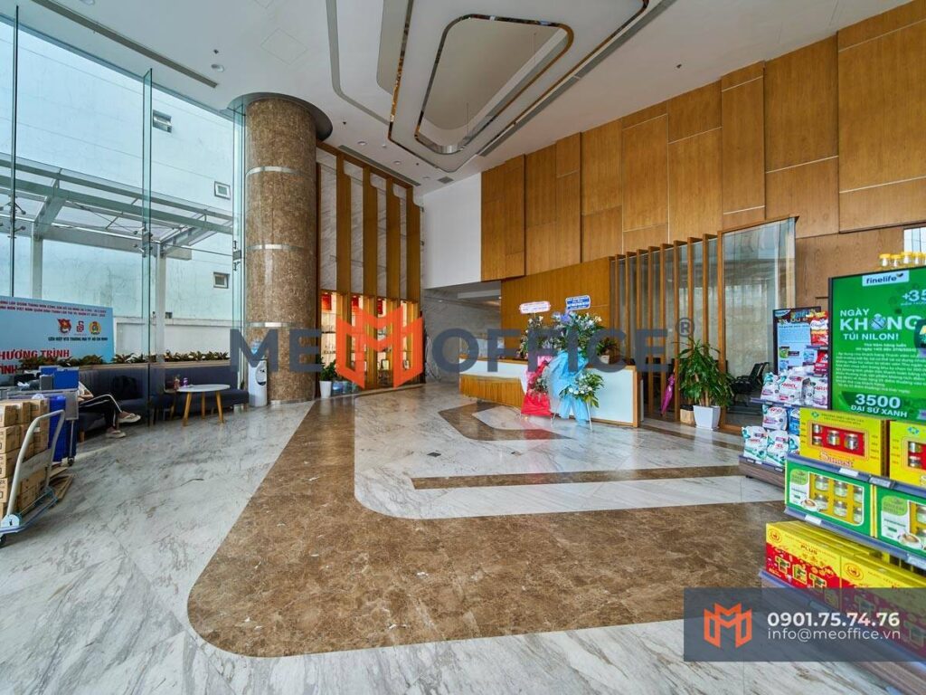 Sảnh lễ tân văn phòng cho thuê Saigon Coop Tower - 131 Điện Biên Phủ, Phường Gia Định, TP.HCM (P15, BTh) - Hotline 0901.75.74.76