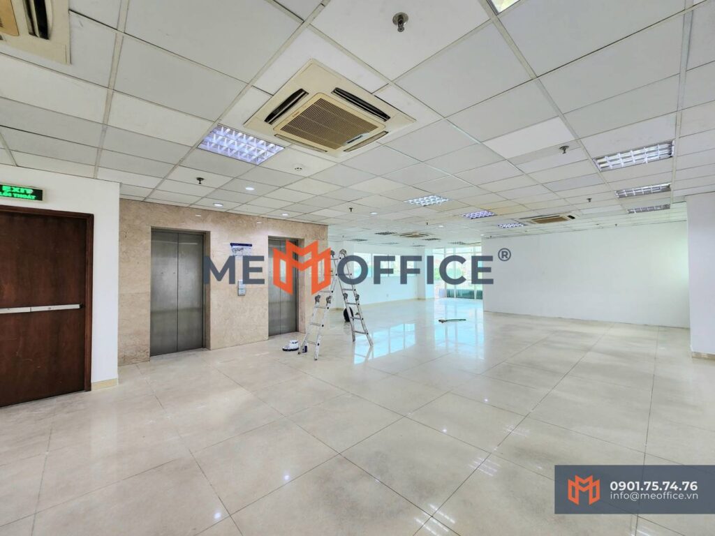 Sàn trống văn phòng cho thuê 129 Điện Biên Phủ, Phường Gia Định, TP.HCM (Phường 2, Quận Bình Thạnh) - Hotline 0901.75.74.76