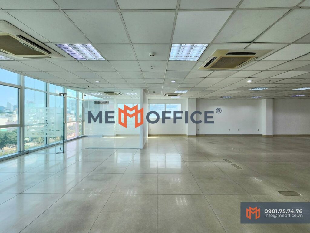 Sàn trống văn phòng cho thuê 129 Điện Biên Phủ, Phường Gia Định, TP.HCM (Phường 2, Quận Bình Thạnh) - Hotline 0901.75.74.76