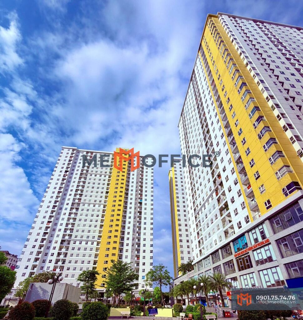 Tổng quan văn phòng cho thuê Diamond Riverside - 1646A Võ Văn Kiệt, Phường Phú Định, TP.HCM (P.16, Quận 8) - Hotline 0901.75.74.76