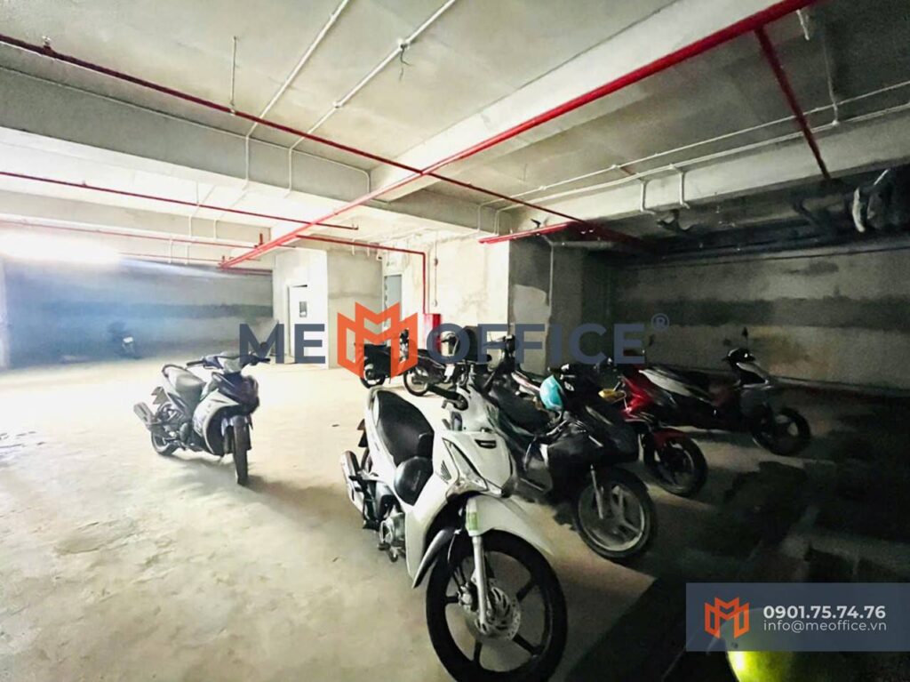 Tầng hầm văn phòng cho thuê Toà nhà QA4 (28 Đặng Hữu Phổ, Phường An Khánh, TP.HCM)- Hotline 0901.75.74.76