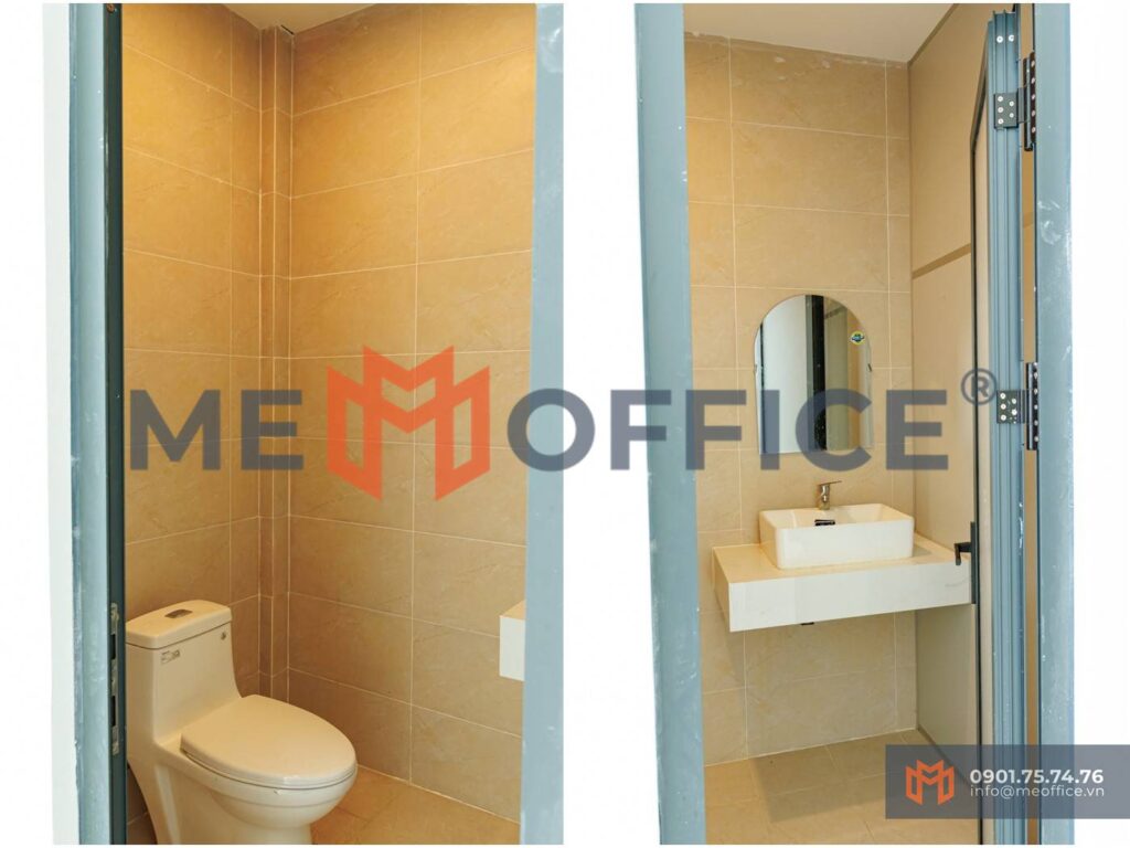 Nhà vệ sinh văn phòng cho thuê Oasis City Bình Dương - Đường Vành Đai 4, KĐT Oasis city, Phường Thới Hòa, TP.HCM (Tỉnh Bình Dương) - Hotline 0901.75.74.76