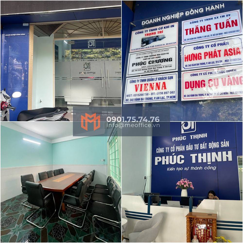 Văn phòng ảo Quận Bình Tân tại Phúc Thịnh Building, 345 Vành Đai Trong, Phường An Lạc, TP.HCM