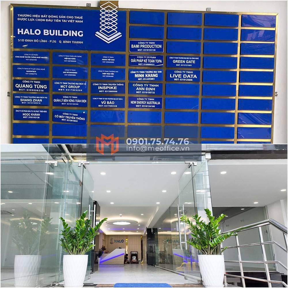 Văn phòng ảo Quận Bình Thạnh tại Halo 51D Đinh Bộ Lĩnh, Phường Bình Thạnh, TP.HCM