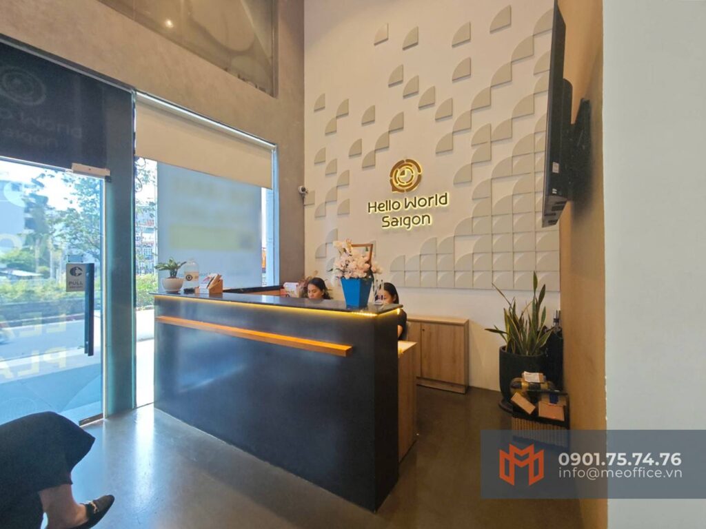 Lễ tân tòa nhà văn phòng cho thuê Savista Zeta Building, 92A Nguyễn Hữu Cảnh, Phường Thạnh Mỹ Tây, TP.HCM (P.22, Quận Bình Thạnh) - Hotline 0901.75.74.76
